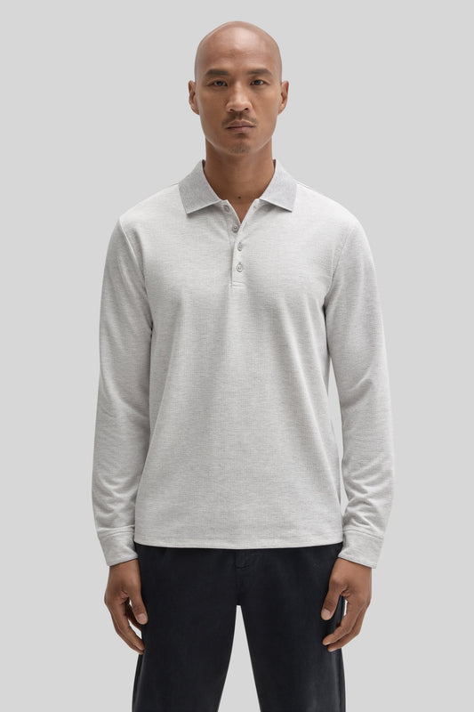 Cayman Long Sleeve Polo | Robert Barakett Best Seller