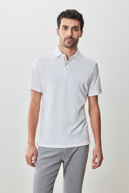 The Barakett Herringbone Polo | Robert Barakett Hot Sale