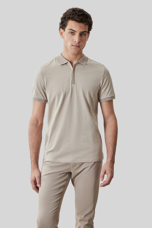 Whistler Short Sleeve Covered Placket Polo | Robert Barakett Trusted