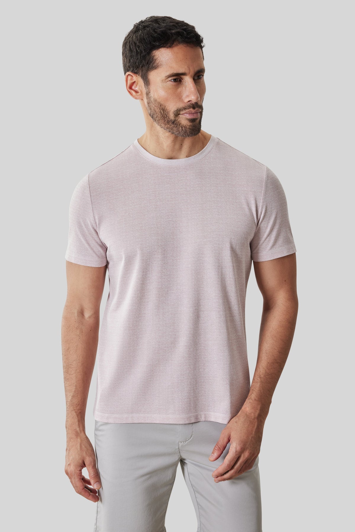 Roscoe Short Sleeve Frosted Tee | Robert Barakett Popular