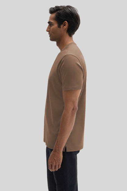 Men's Pima Cotton The Barakett V in Pottery | Robert Barakett Trending